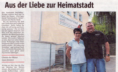 Aus Liebe zur Heimatstadt